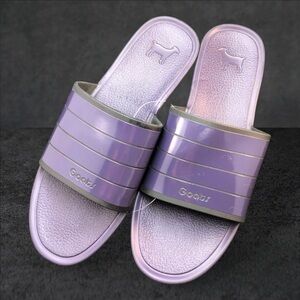 Goat Kids' Purple Slip-On Slide Sandals